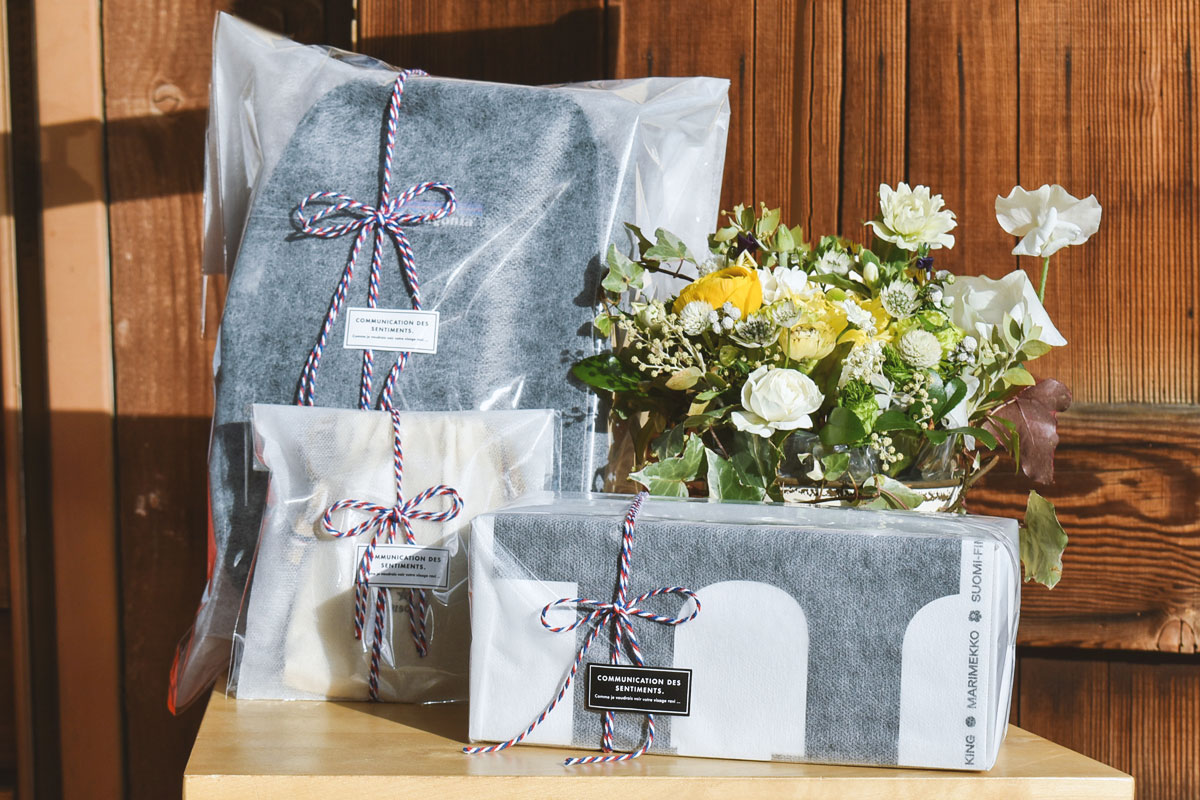 無料ギフトラッピング見本