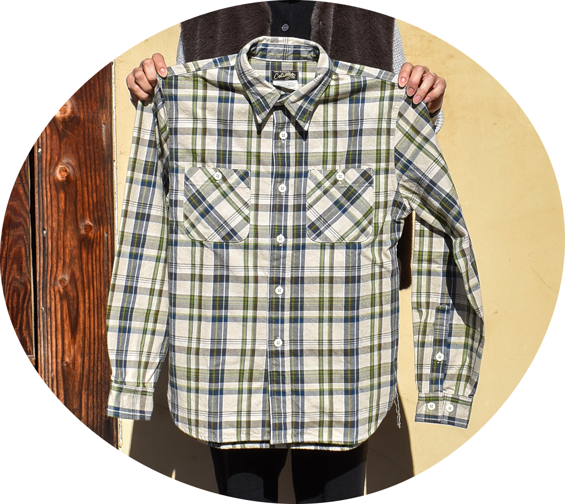 コリンボ(COLIMBO)CROW DOG FLANNEL SHIRT クロゥドッグ フランネルシャツ ZZ-0311