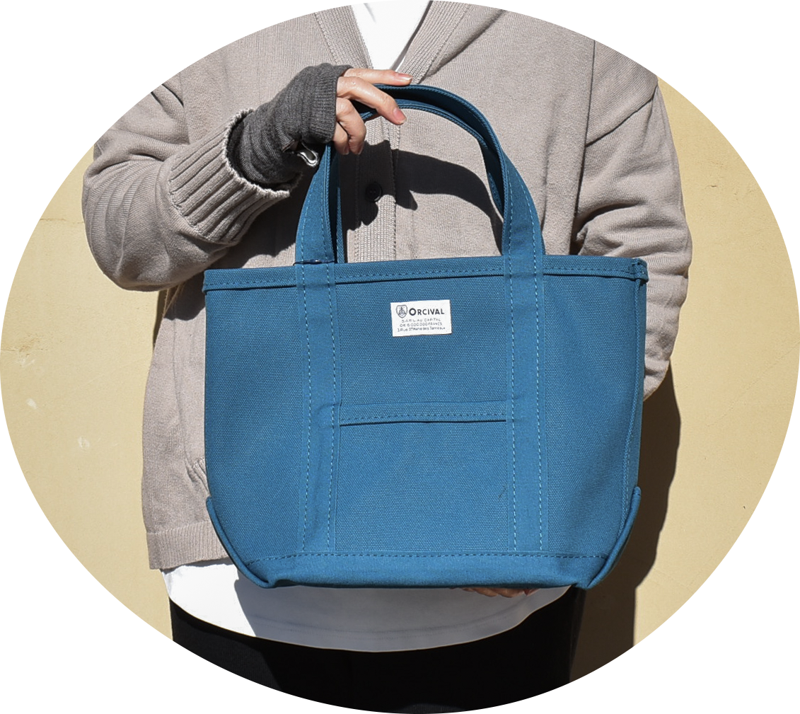 オーチバル/オーシバル(ORCIVAL)Tote Bag Small キャンバストートバッグ 小 OR-H0285KWC