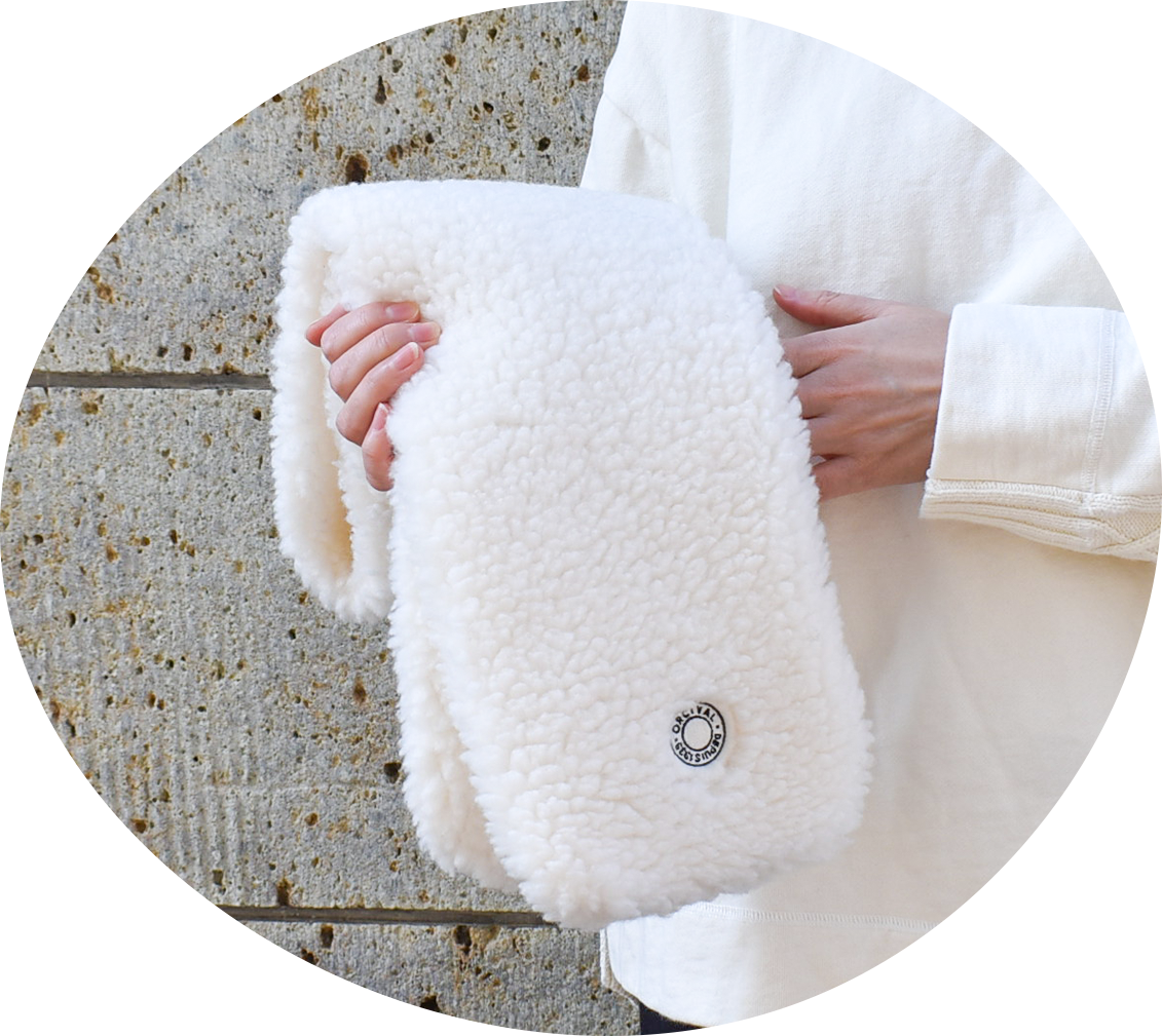 オーチバル/オーシバル(ORCIVAL)WOOL BOA SCARF OR-H0262BFF