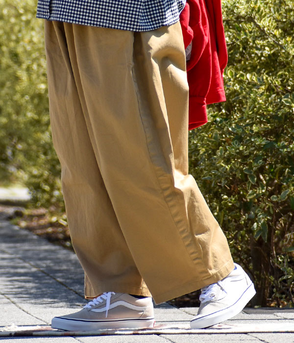 ブリスバンチ(Bliss bunch)2023春夏新作いつものコーデにカラーをプラス パンツアップ