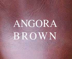 スタックマン アンゴラブラウン革アップ