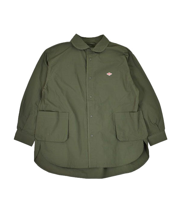 ダントン(DANTON)STN ROUND NECK SHIRT OLIVE