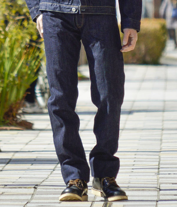 デラックスウエア(DELUXEWARE)DX5015 STANDARD STRAIGHT着用イメージ