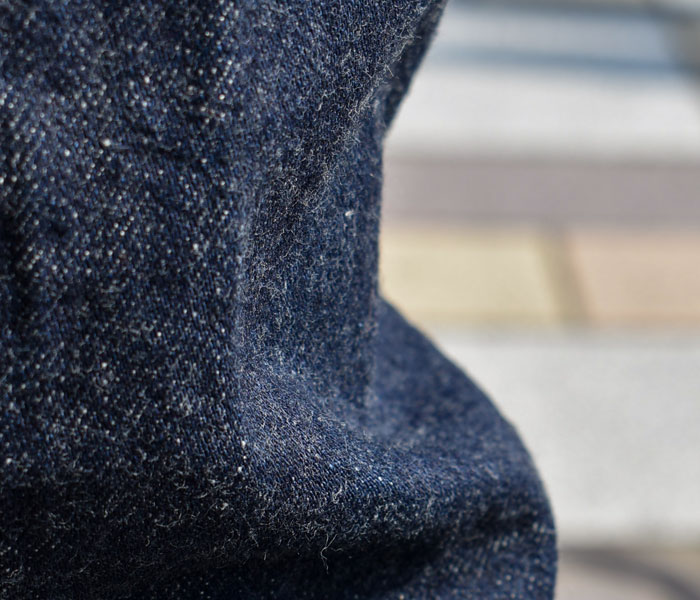 デラックスウエア(DELUXEWARE)DX5017 TAPERED STRAIGHT　穿き込むごとにヴィンテージデニムに近いブルーグレーの色落ちに