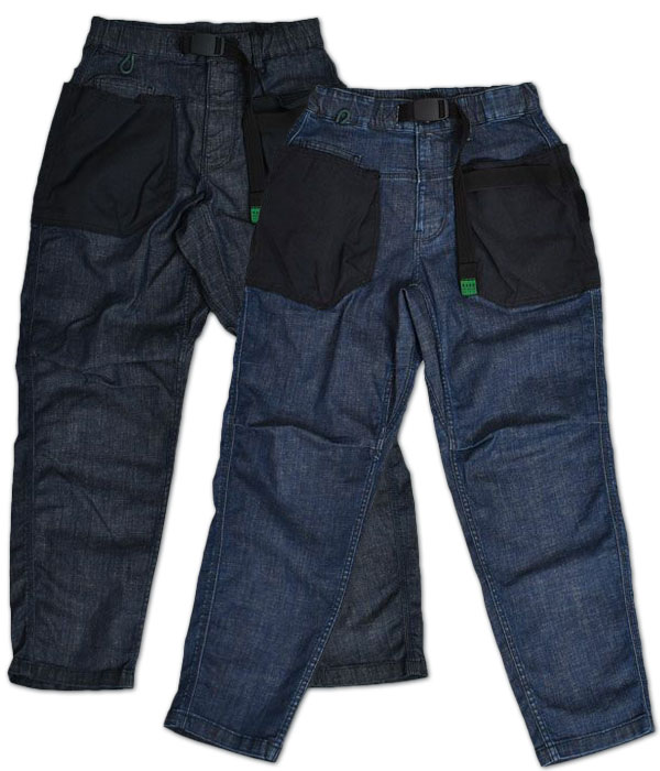 ハク(H.A.K.U)CHILL OUT TAPERED RAWHIDE BLUE DENIM HK-T108