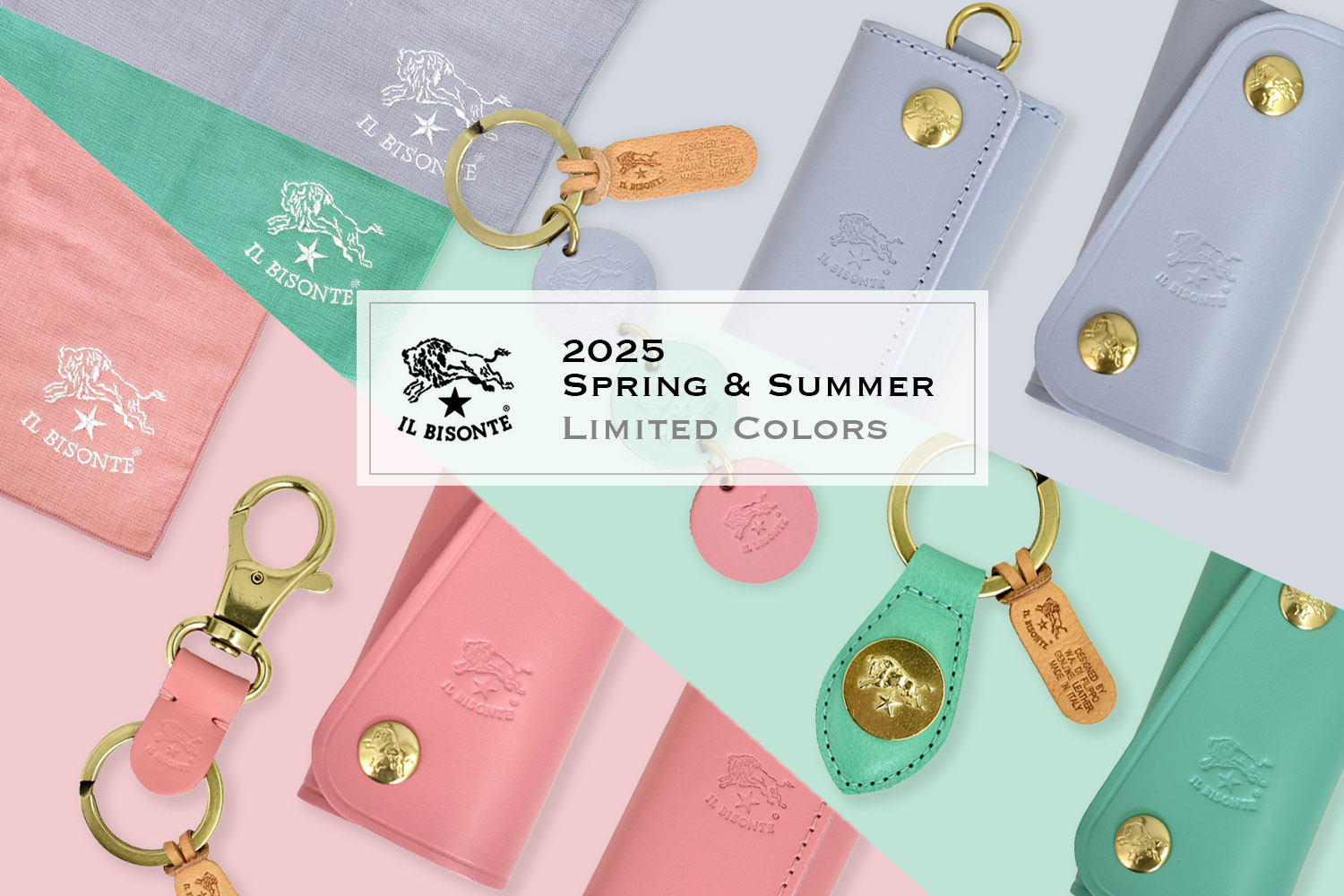 イルビゾンテ(IL BISONTE)2025 春夏 限定カラーコレクション