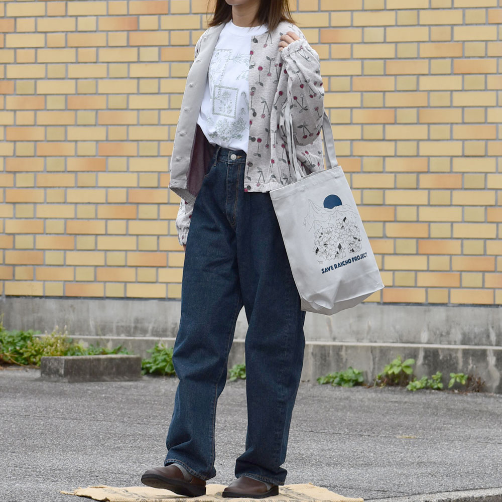 オーロラシューズ(AURORA SHOES)Mary Jane レザーシューズ MJ-W を使った ちょっとレトロなナチュラルレディース秋コーデ