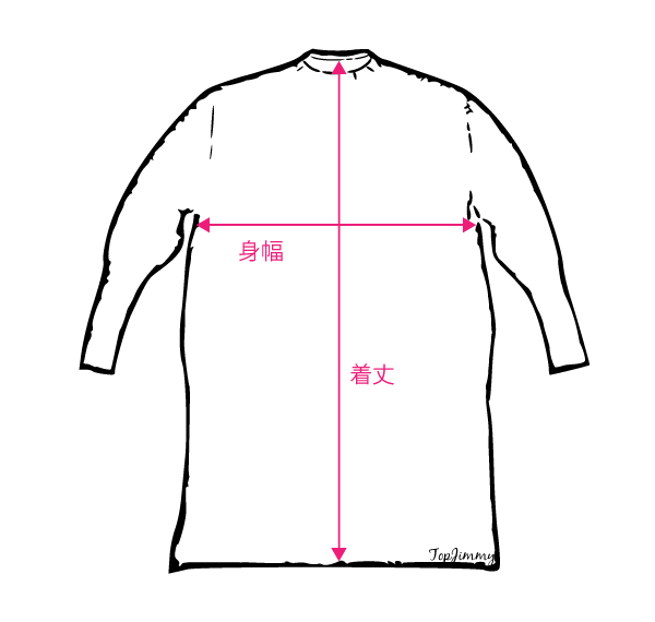 ワンピースの測り方