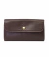 イルビゾンテ(IL BISONTE)レザーロングウォレット 長財布 5432404140 54324-0-4140 32 こげ茶(ダークブラウン)	
