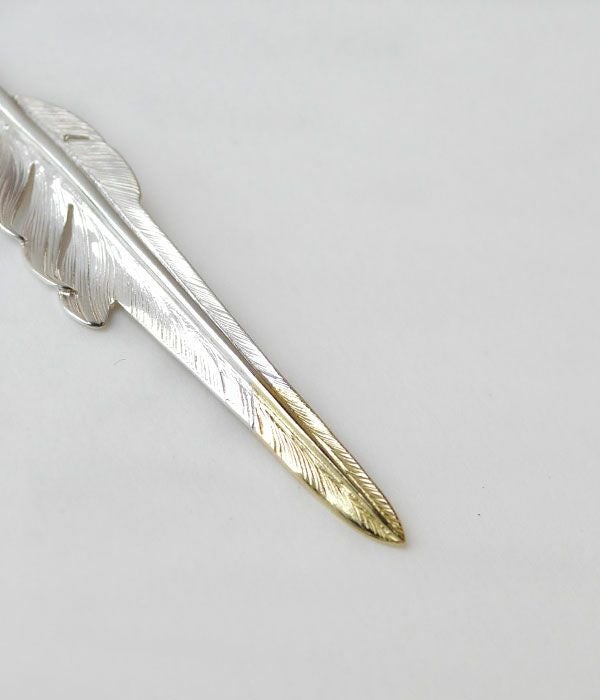 ラリースミス (LARRY SMITH) KAZEKIRI FEATHER PENDANT No. 5 (18K ラリースミス (LARRY SMITH) KAZEKIRI FEATHER PENDANT No. 5 (18K