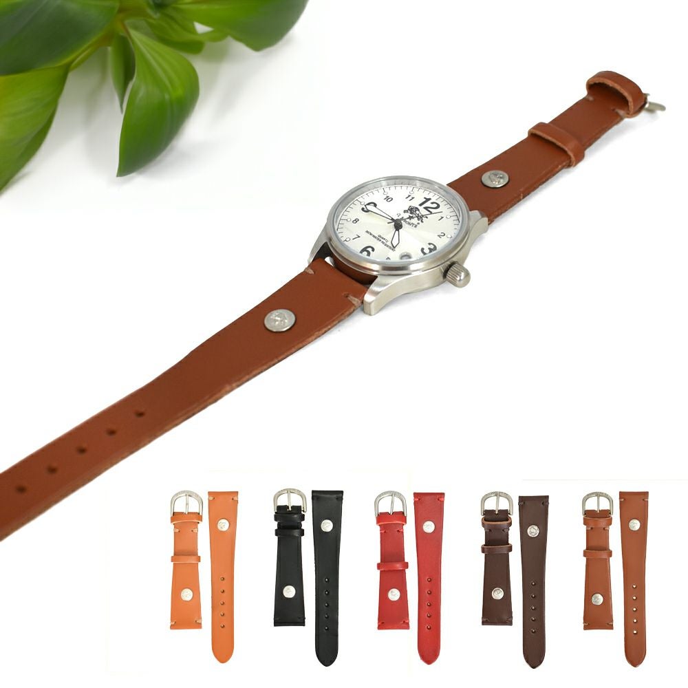 イルビゾンテ (IL BISONTE) 腕時計ベルト(細) リストウォッチ レザー