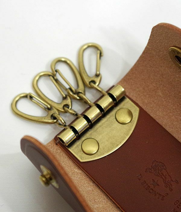 イルビゾンテ (IL BISONTE) レザーキーケース 54023-0-0090 5402300090