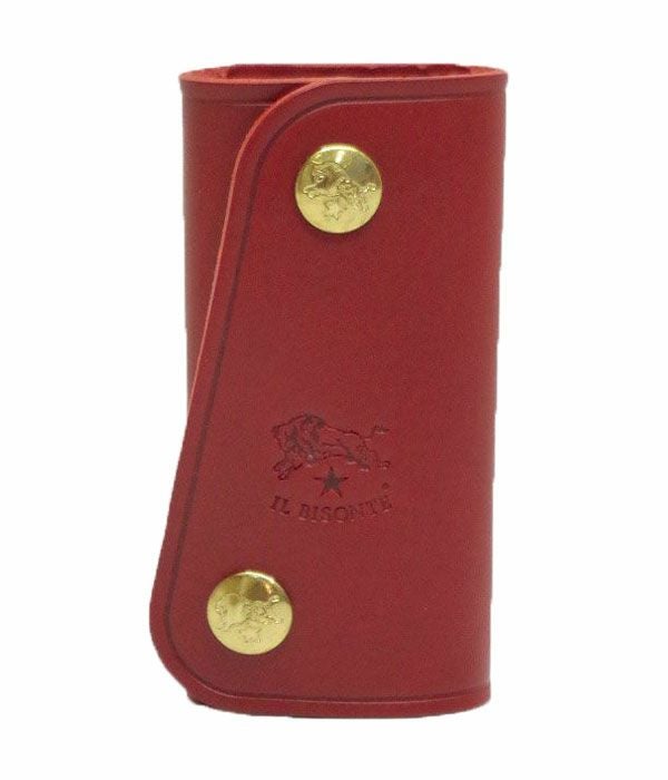 イルビゾンテ (IL BISONTE) レザーキーケース 54023-0-0090 5402300090 34.レッド