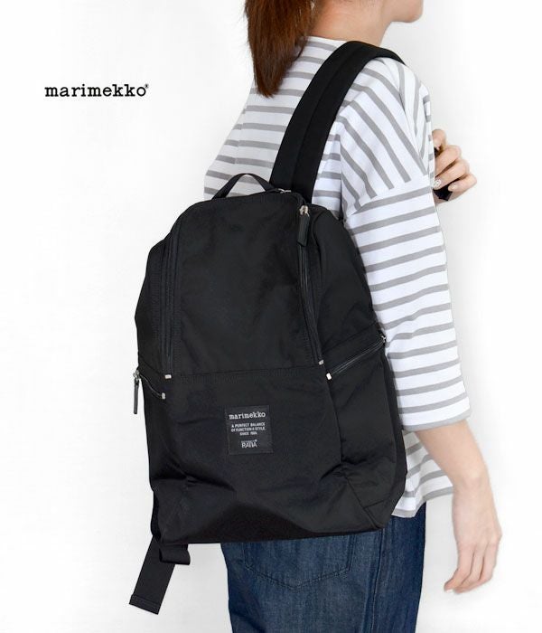 マリメッコ(marimekko)Metro バックパック ナイロンリュックサック 52239-2-92518