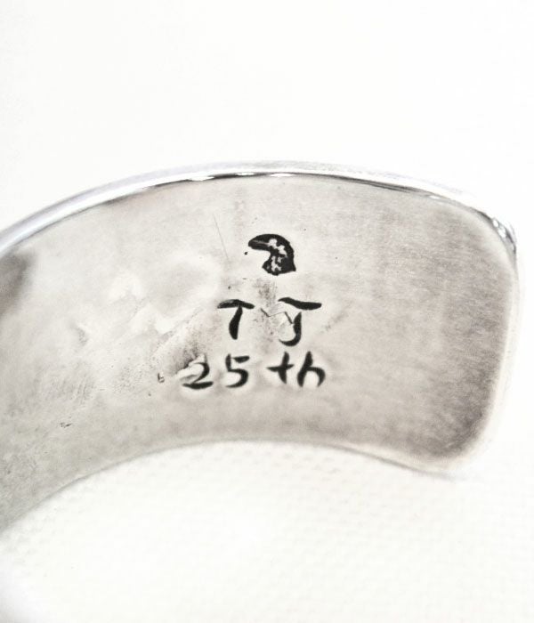 ラリースミス (LARRY SMITH) ラリースミス×トップジミー ウィーリングログバングル -ラブ- TJ25LOVE