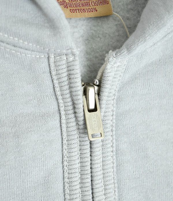 デラックスウエア (DELUXEWARE) フルジップパーカー プレーン SPZ-P の