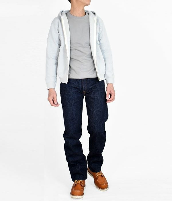 デラックスウエア (DELUXEWARE) フルジップパーカー プレーン SPZ-P の