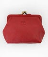 イルビゾンテ(IL BISONTE) がま口 財布 ポーチ 411183 41118-3　34 レッド