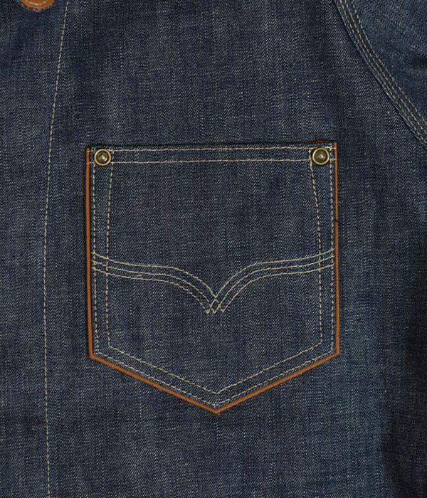 デラックスウエア(DELUXEWARE) 40s DENIM SHIRT 40s デニムシャツ 7640