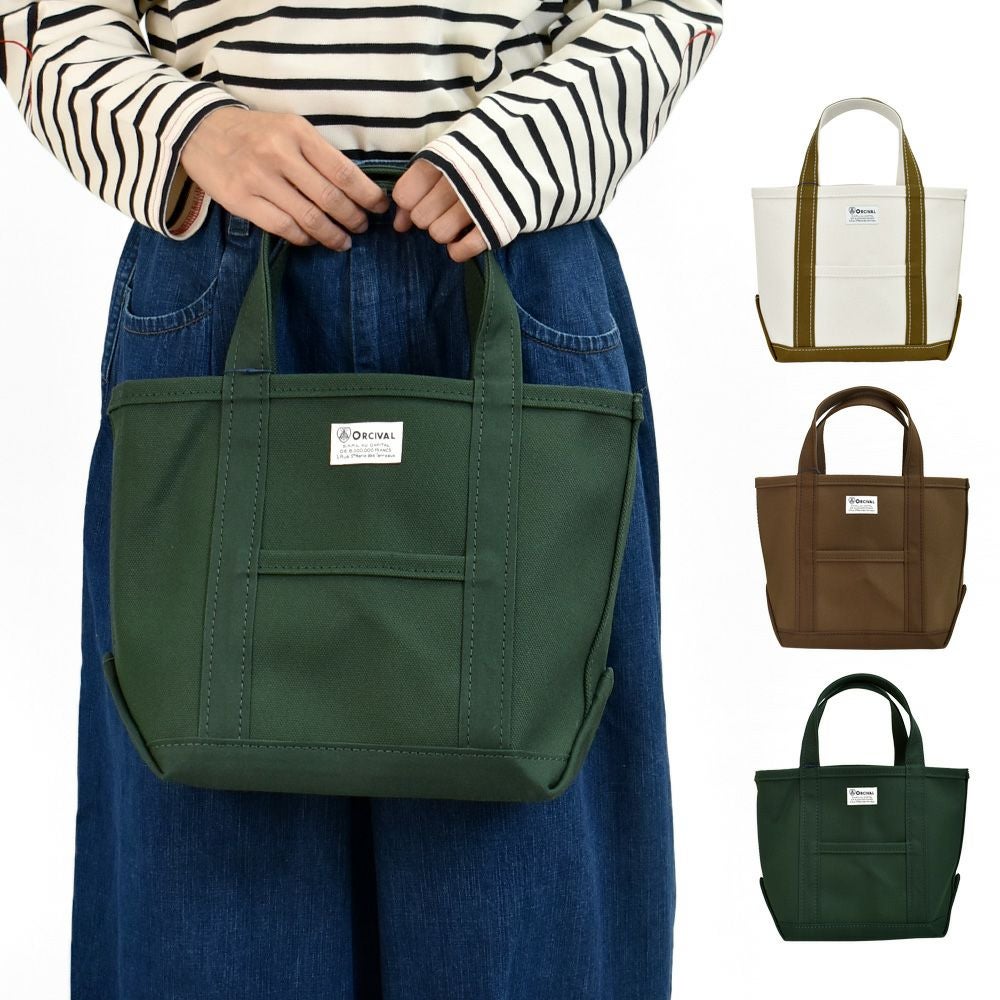 オーチバル/オーシバル(ORCIVAL)Tote Bag Small キャンバストートバッグ 小 マイバッグ エコバッグ OR-H0285KWC