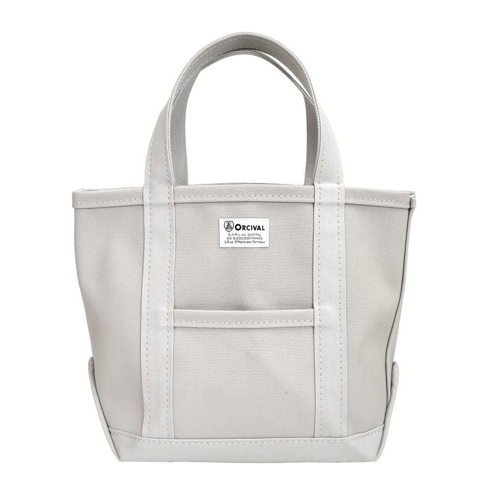 オーチバル/オーシバル (ORCIVAL) Tote Bag Small キャンバストートバッグ 小 マイバッグ エコバッグ OR-H0285KWC ICE GREY