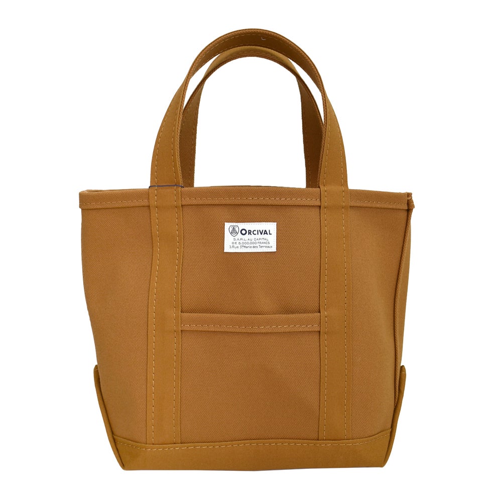オーチバル/オーシバル (ORCIVAL) Tote Bag Small キャンバストートバッグ 小 マイバッグ エコバッグ OR-H0285KWC CAMEL