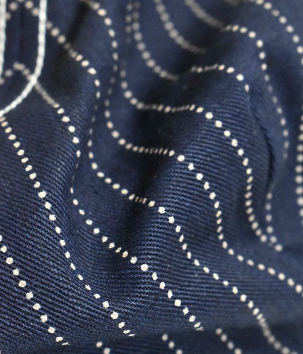 フリーホイーラーズ (FREEWHEELERS) -Cassady- Indigo Wabash Stripe