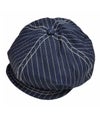 フリーホイーラーズ (FREEWHEELERS) -Cassady- 1910～1920s STYLE CASQUETTE Original Indigo Wabash Cloth INDIGO WABASH STRIPE キャサディ インディゴウォバッシュストライプ 帽子 2517001 INDIGO WABASH STRIPE