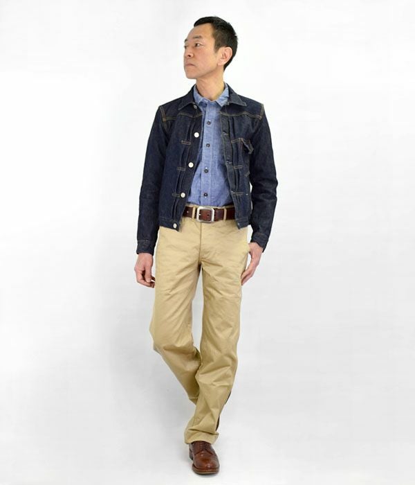 デラックスウエア(DELUXEWARE)ファースト デニムジャケット DX401XX の