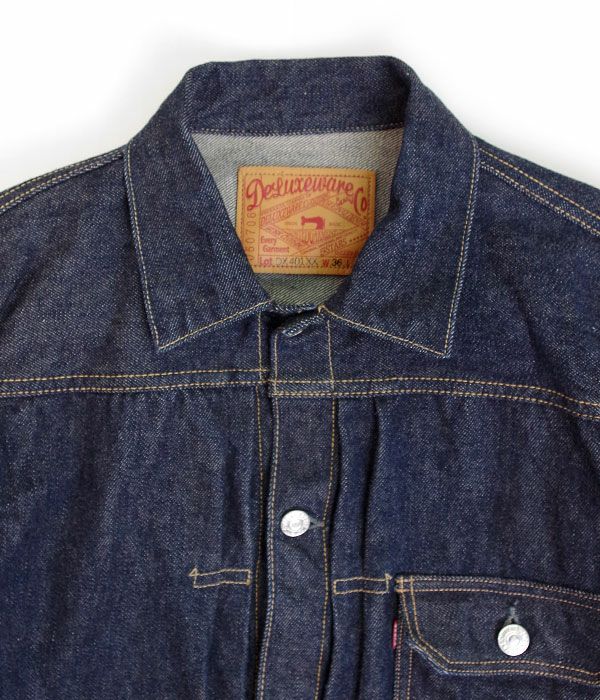 デラックスウエア(DELUXEWARE)ファースト デニムジャケット DX401XX の