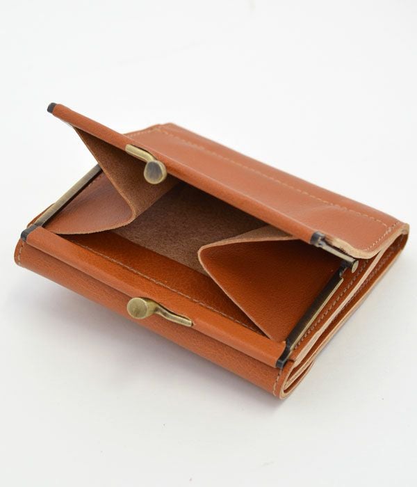 イルビゾンテ(IL BISONTE) がま口 ２つ折りレザーウォレット 財布 41127-7 411277