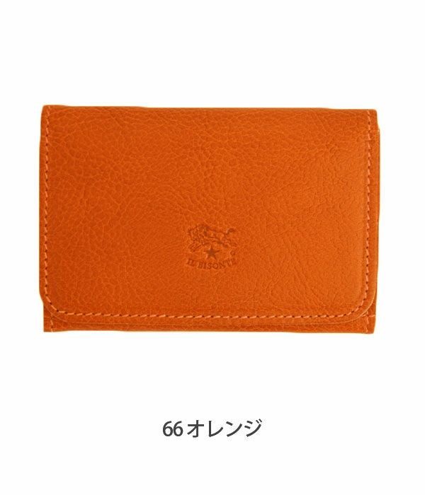 イルビゾンテ (IL BISONTE) レザー名刺入れ カードケース 41162-0