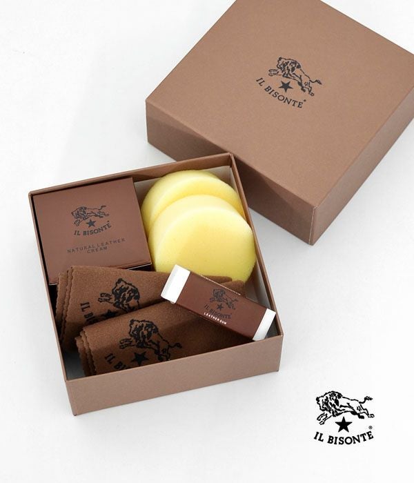イルビゾンテ(IL BISONTE)レザーケアクリームセット 54723-0-5990