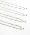 ラリースミス (LARRY SMITH) SV CHAIN XS 50cm シルバーチェーン XS 50cmOT-0038-50
