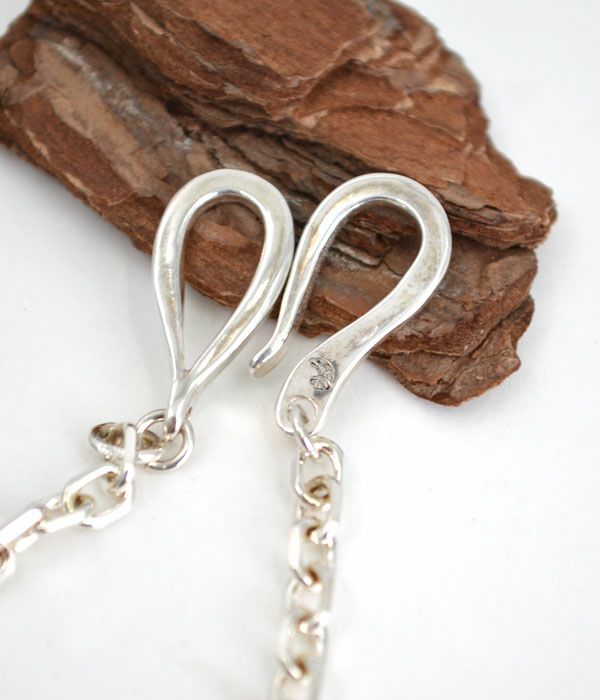 ラリースミス (LARRY SMITH) INFINITY HOOK CABLE CHAIN, LARGE, 50cm