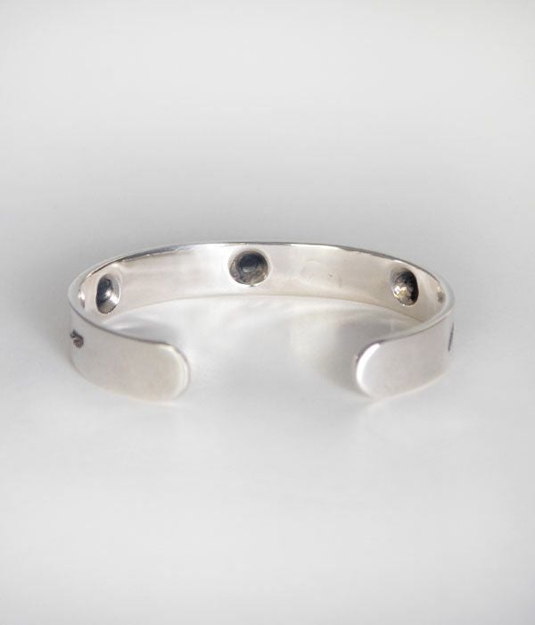 ラリースミス(LARRY SMITH) FLOWER BRACELET バングル シルバー