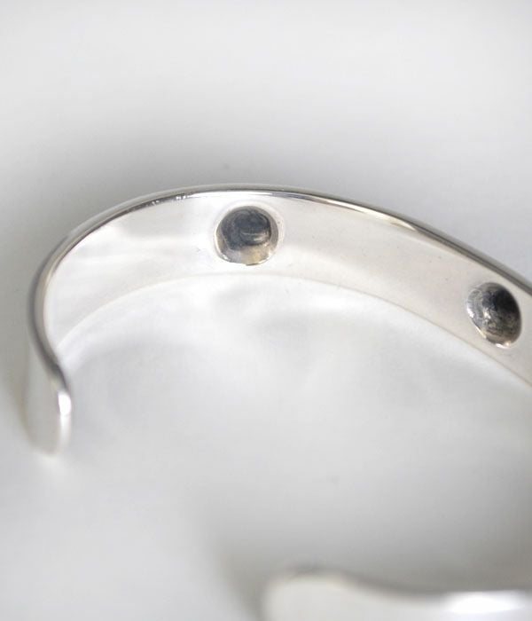 ラリースミス(LARRY SMITH) FLOWER BRACELET バングル シルバー