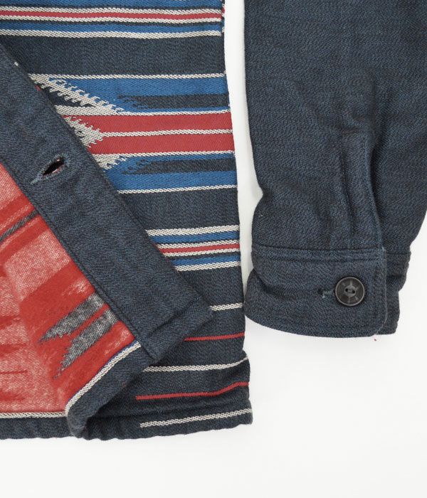 デラックスウエア(DELUXEWARE) 1940s NATIVE CHECK 長袖チェックシャツ