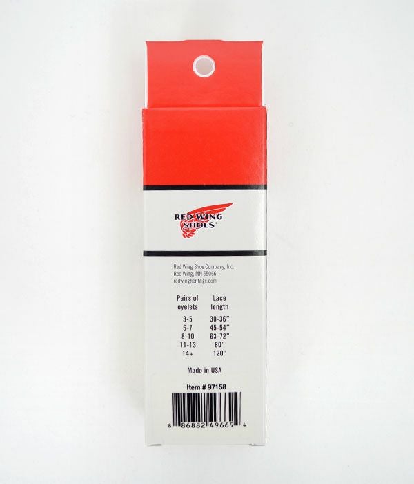 レッドウィング (RED WING) 48inch TASLAN LACES BLACK/BROWN タスラン