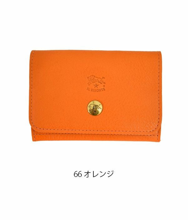 イルビゾンテ (IL BISONTE) レザーカードケース 名刺入れ 54192-3