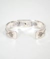 ラリースミス(LARRY SMITH) 18K EAGLE FACE STAMPED BRACELET バングル シルバーアクセサリー BR-0075