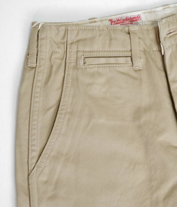 トイズマッコイ (TOYS McCOY) V. HILTS(STEVE McQUEEN)TROUSERS スティーブ・マックイーン チノパン TMP2402