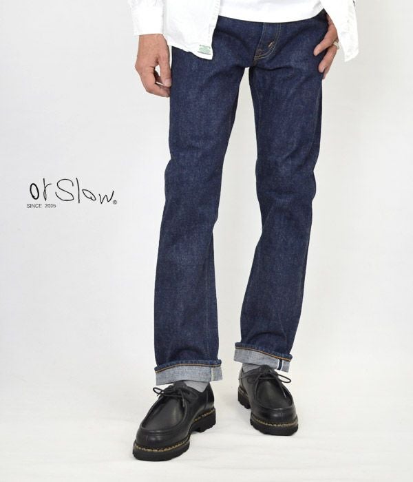 オアスロウ(orSlow)IVY FIT DENIM 107 ONE WASH ジーンズ 01-0107-81