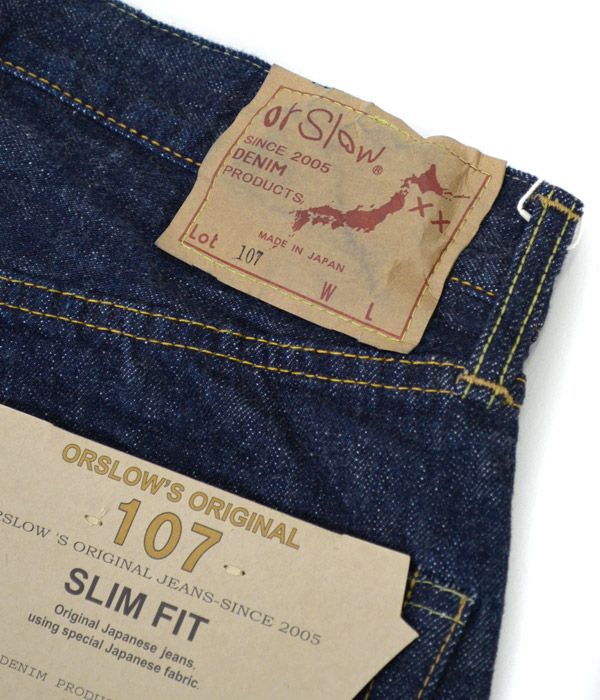 オアスロウ (orSlow) IVY FIT DENIM 107 ONE WASH ジーンズ デニム