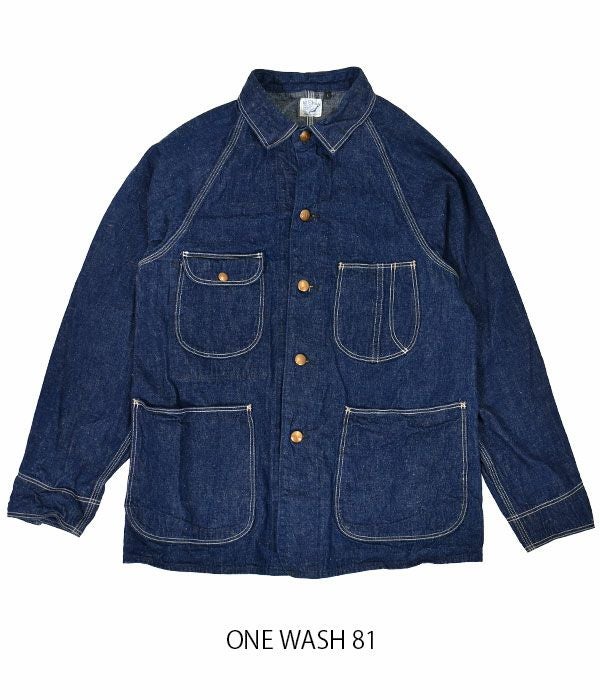 オアスロウ (orSlow) 1950'S COVERALL (UNISEX) カバーオール デニム