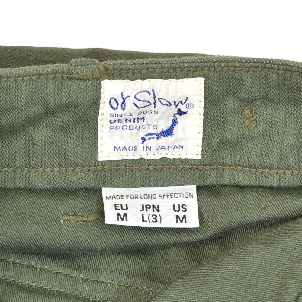 オアスロウ (orSlow) US ARMY FATIGUE PANTS (REGULAR FIT) コットンパンツ 01-5002