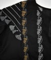 マーブルシュッド (marble SUD) グレープチック Volume SL BL 5分袖刺繍プルオーバーシャツ ブラウス 05AS305018