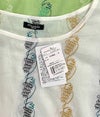 マーブルシュッド (marble SUD) グレープチック Volume SL BL 5分袖刺繍プルオーバーシャツ ブラウス 05AS305018