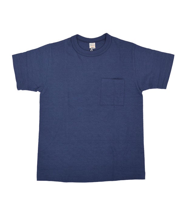 ウエアハウス (WAREHOUSE) ポケットTシャ ツ 半袖無地Tシャツ 4601 ネイビー